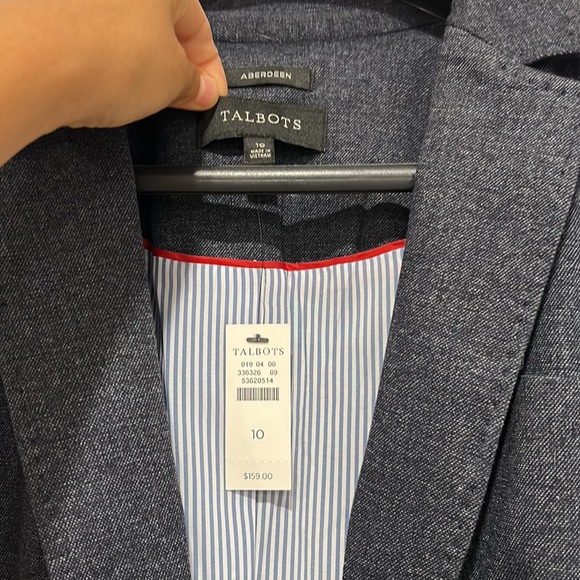 NWT Talbots  Blazer size 10 - Picture 3 of 8